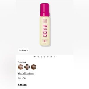 Coco & Eve Sunny Honey Self-Tanner - Pink Cap